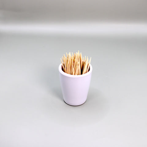 Toothpick Holder (White) – Five Star Melamine