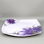 Dinner Plate (Purple Flower)
