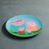 Kids Cartoon Plate (Peppa Pig II)