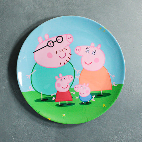 Kids Cartoon Plate (Peppa Pig II)