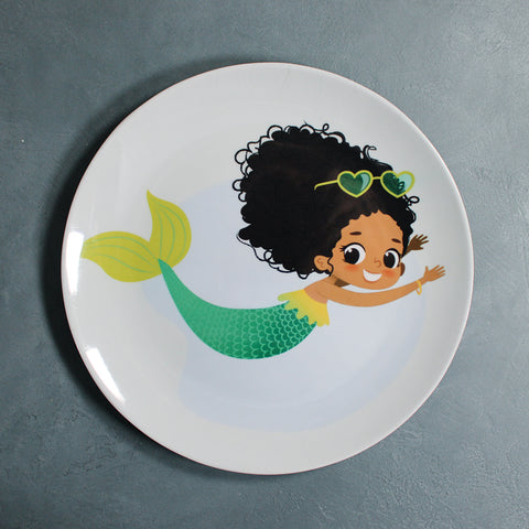 Kids Big Plate (Coral Mermaid)