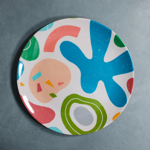 Kids Big Plate (Playful Splatter)