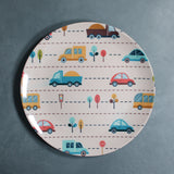 Kids Big Plate (Traffic Parade)