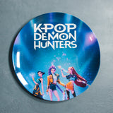 Kids Cartoon Plate (K-Pop Demon Hunters) - Limited Edition