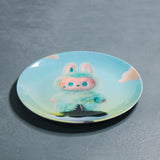 Kids Cartoon Plate (Labubu) - Limited Edition