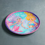 Kids Cartoon Plate (Mermaid Barbie)