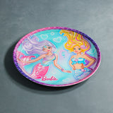 Kids Cartoon Plate (Mermaid Barbie)