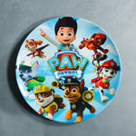 Kids Cartoon Plate (Paw Patrol)