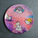 Kids Big Plate (Unicorn Stars)