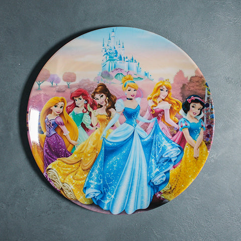 Kids Cartoon Plate (Disney Princess)