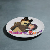 Kids Cartoon Plate (Masha and the Bear)