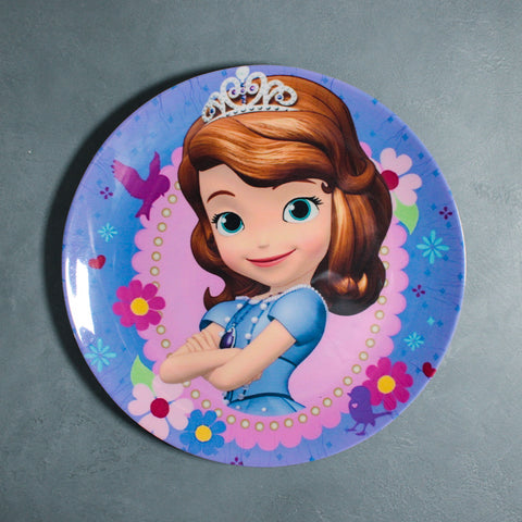 Kids Cartoon Plate (Sofia the First)