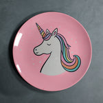 Kids Big Plate (Unicorn Pink)