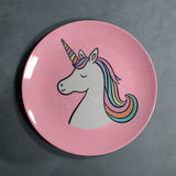 Kids Big Plate (Unicorn Pink)