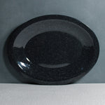Large Oval Rice Platter - Black Granite (5-6 persons)