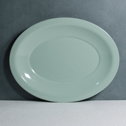 Large Oval Rice Platter - Green (5-6 persons)