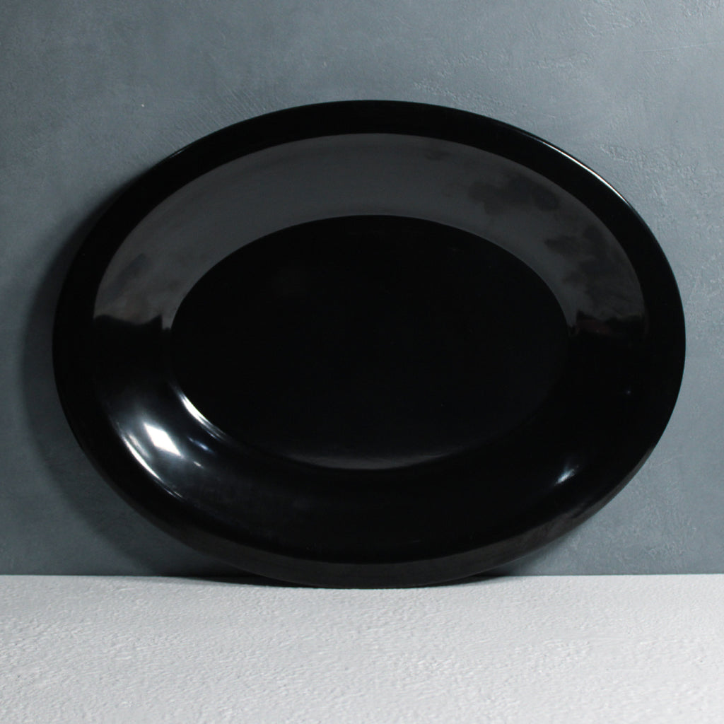 Oval Rice Platter - Black (5-6 persons) – Five Star Melamine