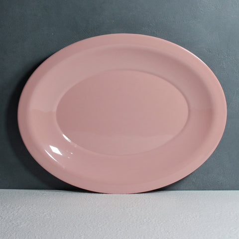 Large Oval Rice Platter - Pink (5-6 persons)