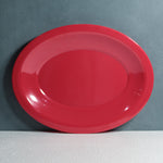 Oval Rice Platter - Red (5-6 persons)