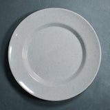 Deep Dinner Plate (White Granite)