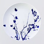 Dinner Plate (Blue Leaf)