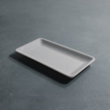 Canapé Tray 8" x 4" (White Granite)