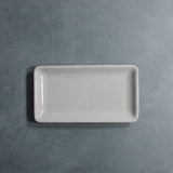 Canapé Tray 8" x 4" (White Granite)