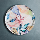 Dinner Plate (Watercolor Bloom)