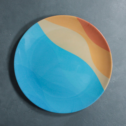 Dinner Plate (Coastal Wave)