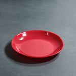 Small Round Plate (Red)