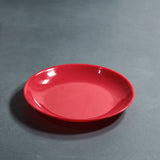 Small Round Plate (Red)