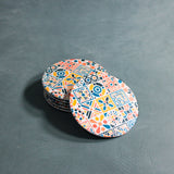 Pack of 6 Round Coasters (Kaleido Tile)