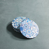 Pack of 6 Round Coasters (Mosaic Charm)