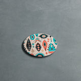 Pack of 6 Round Coasters (Tribal Vibrance)