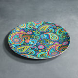 Dinner Plate (Blue Mehendi)