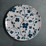 Dinner Plate (Blue Vine)