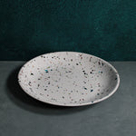 Small Plate (White Confetti)