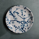 Small Plate (Blue Twigs)
