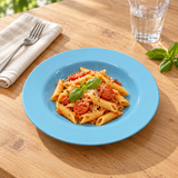 Pasta Plate (Light Blue)