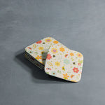 Pack of 6 Square Coasters (Bees N' Butterflies)