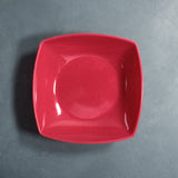 650ml Square Serving Bowl (Red)