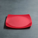 Small Square Plate (Red)