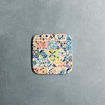 Pack of 6 Square Coasters (Kaleido Tile)