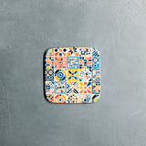 Pack of 6 Square Coasters (Kaleido Tile)