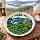 Souvenir Plate (Ceylon Tea Estate)