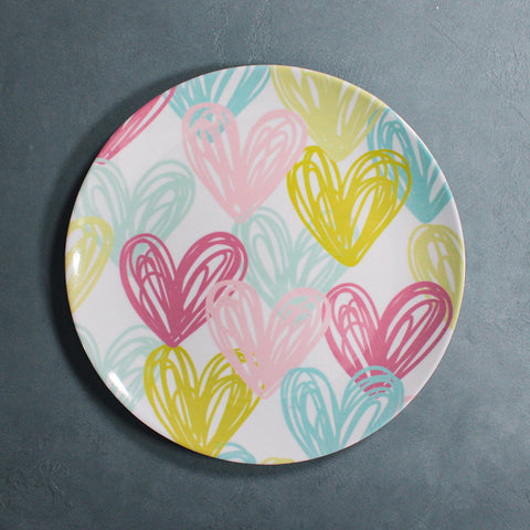 V-Day Plate (Candy Hearts)