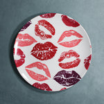 V-Day Plate (Kiss & Tell)