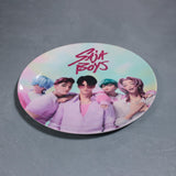 Kids Cartoon Plate (K-Pop Demon Hunters: Saja Boys I) - Limited Edition