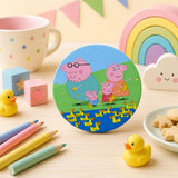 Kids Round Coaster (Peppa Pig)