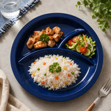 10" Divided Plate (Blue)